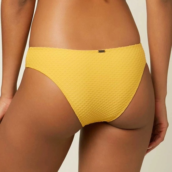 ☀️HURLEY☀️O’NIELL☀️ADJUSTABLE SUPPORTED  MATIRA SALTWATER SOLIDS TEXTURE BIKINI - Picture 13 of 15